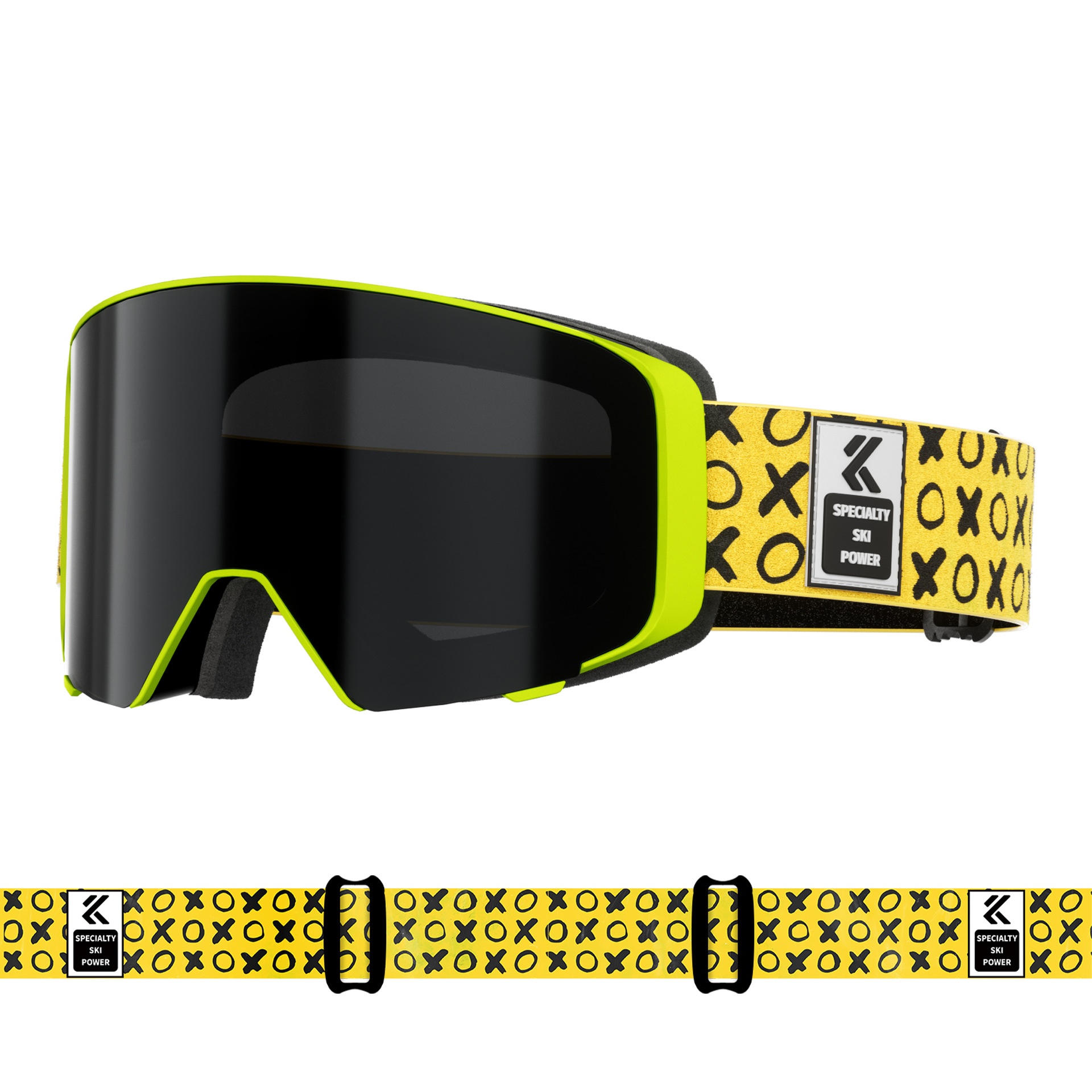 Flip-up Ski Goggles Anti-fog Professional Windproof Goggles - Image 4