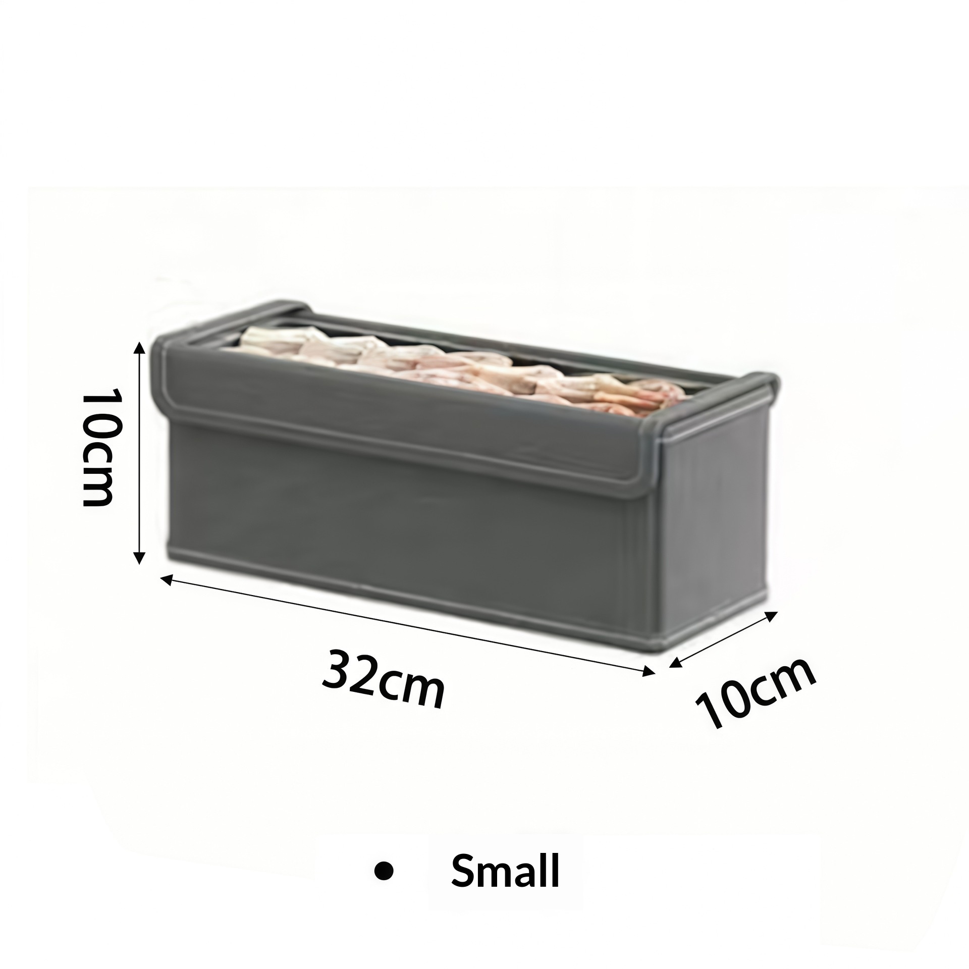 Household Oxford Cloth Storage Box With Lid And Transparent - Image 5