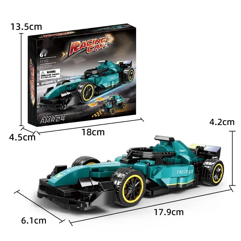 Building Block Model Sports Car