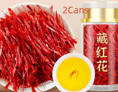 Saffron Is Being Steeped In Waterlong-stemmed Saffron
