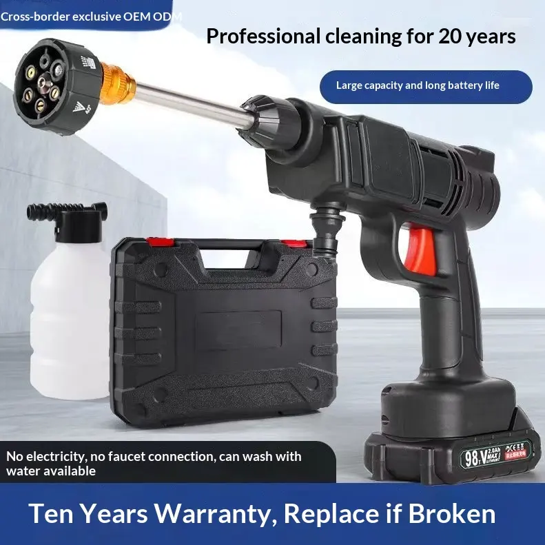 Wireless Car Washer A Home-use High-pressure Cleaning