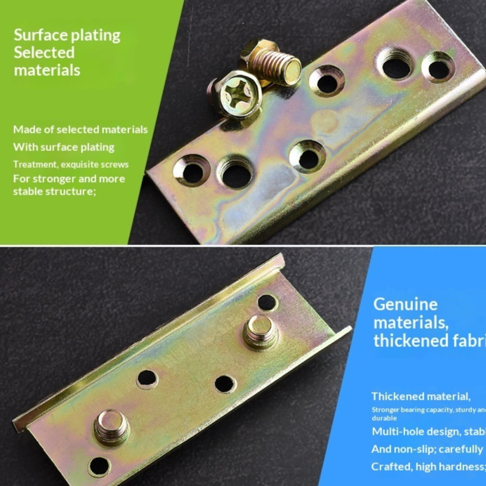 Thickened Bed Hinge Latch Fittings And Connectors