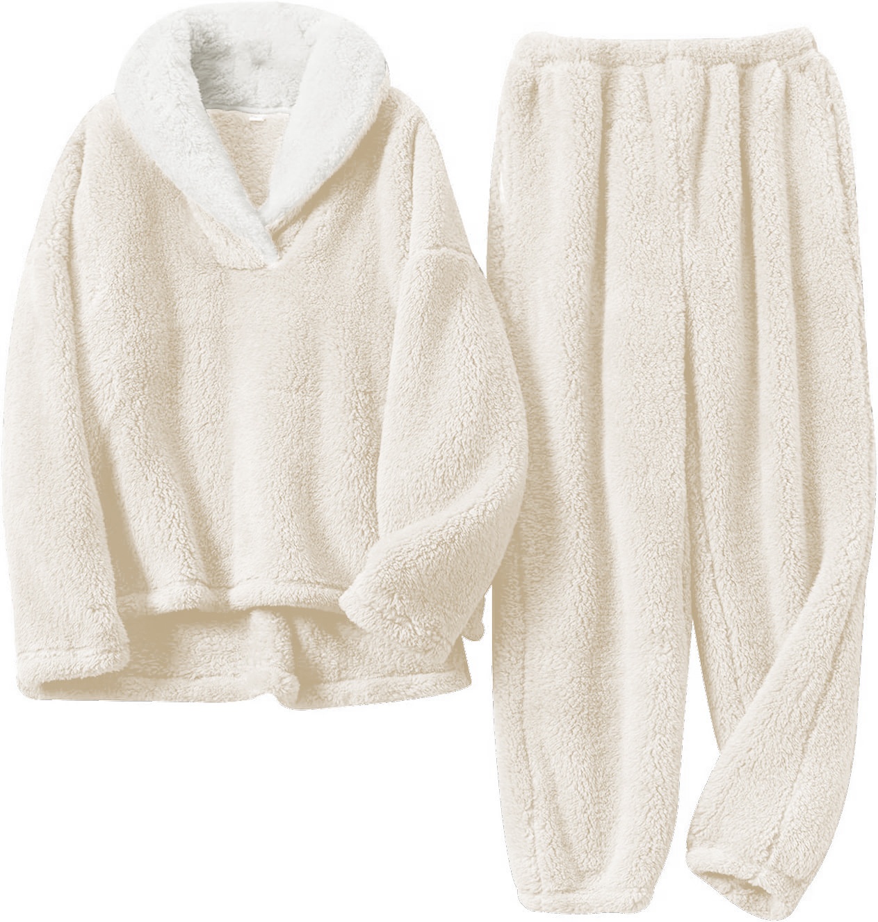 Flannel Pajamas Pajamas Set Thickening Couples Home Service - Image 7