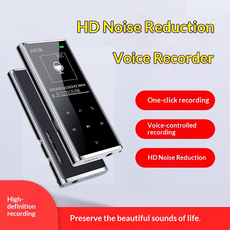 Portable Digital Player With A Color Touchscreen Bluetooth Speaker And Built-in Walkman