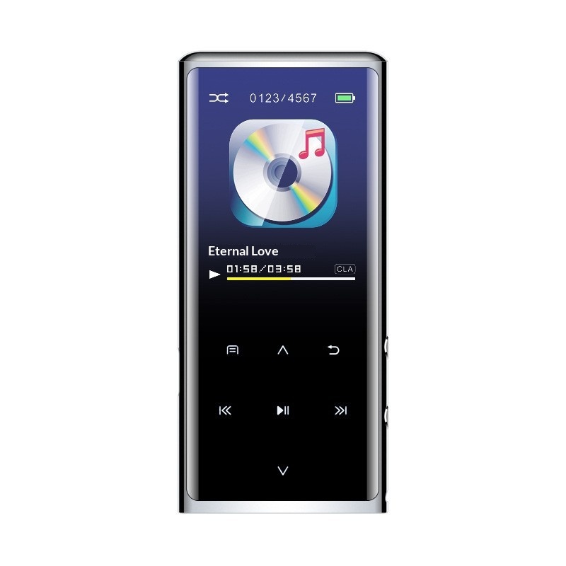 Portable Digital Player With A Color Touchscreen Bluetooth Speaker And Built-in Walkman