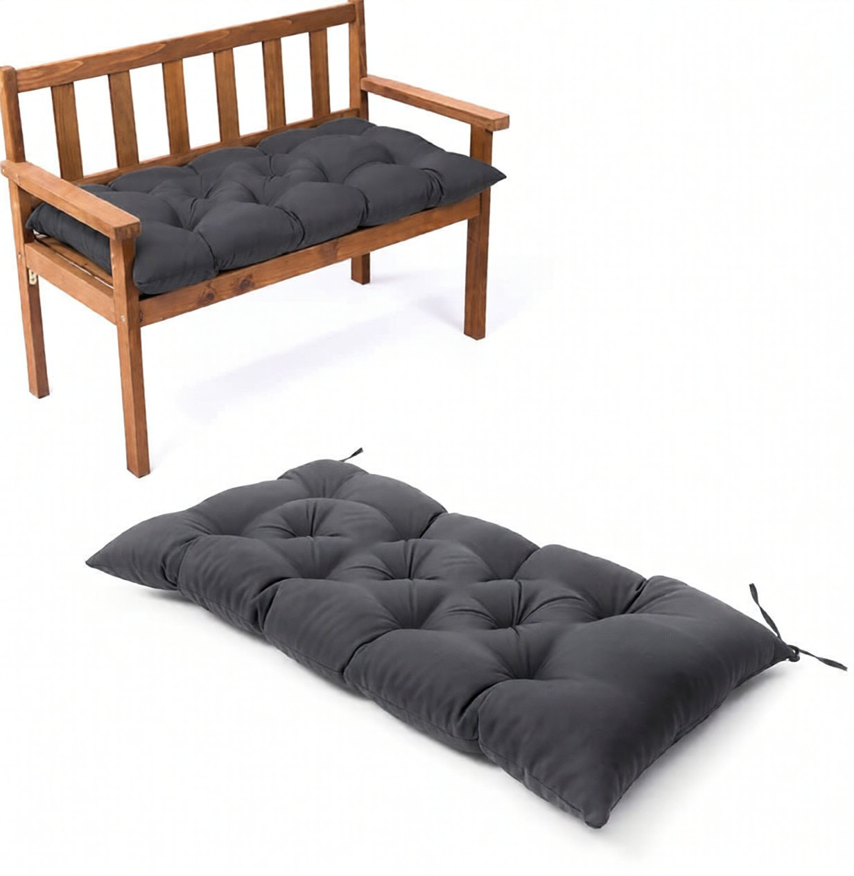 Individually Packaged Outdoor Waterproof Sun-resistant Bench Seat Cushion