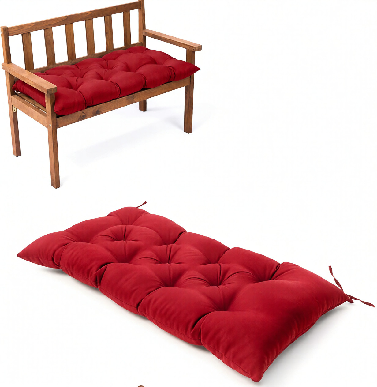 Individually Packaged Outdoor Waterproof Sun-resistant Bench Seat Cushion