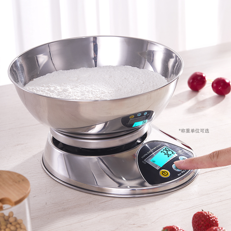 Stainless Steel Kitchen Scale Electronic Scale - Image 1