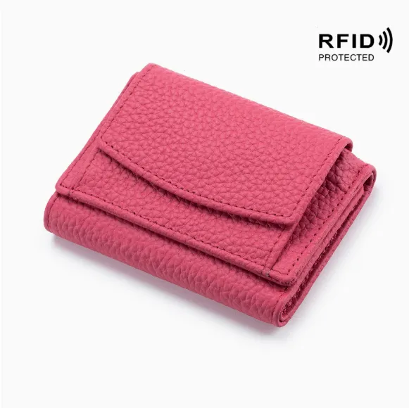 Leather Mini Purse Rose - Shop at LoveMi