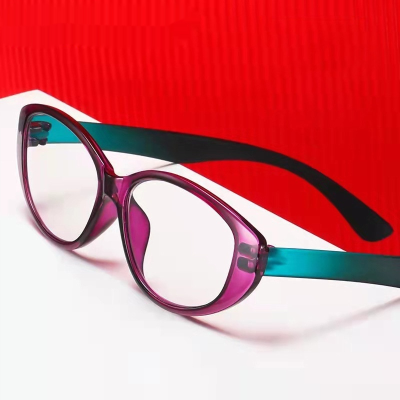 Womens Two-tone Casual Presbyopic Glasses