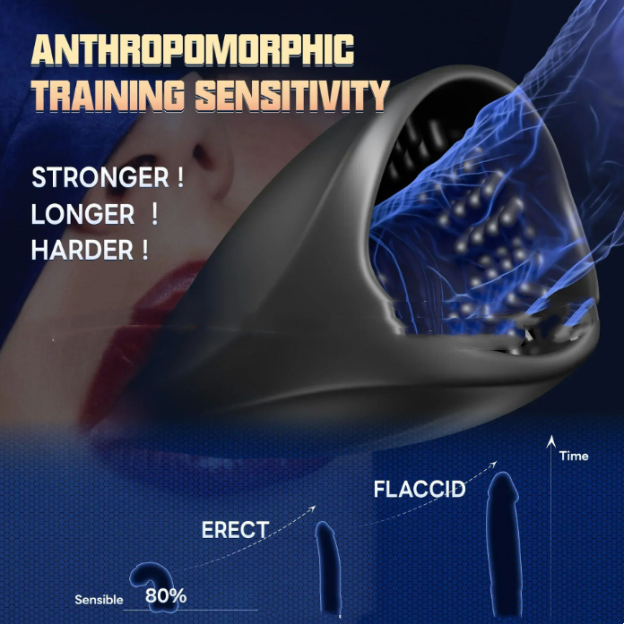 Big-mouth Made Of Silicone Designed Specifically For Men