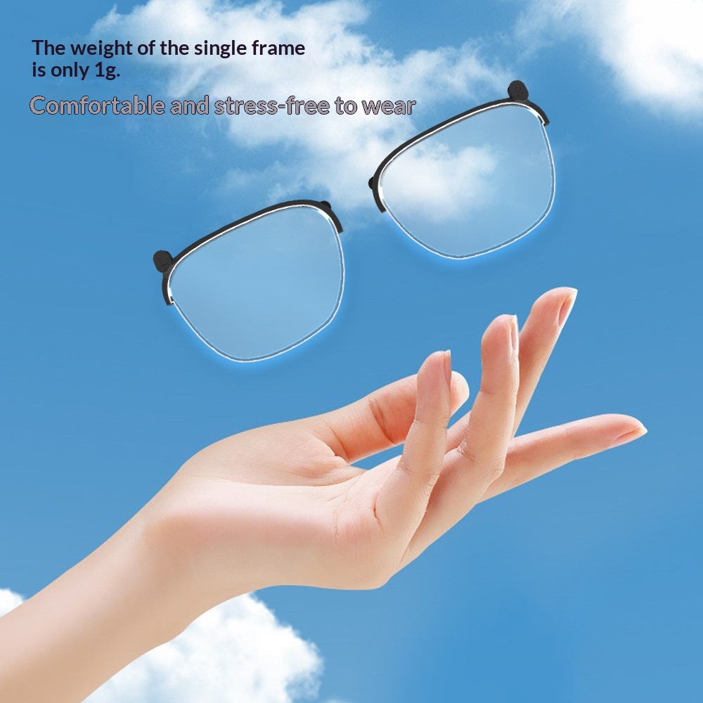 Myopia Astigmatism And Hyperopia Half-frame Eyeglass Frames