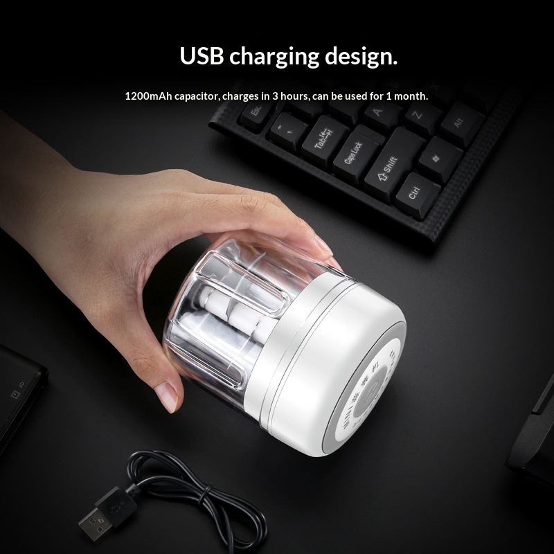 Mini Wireless Electric Garlic Press