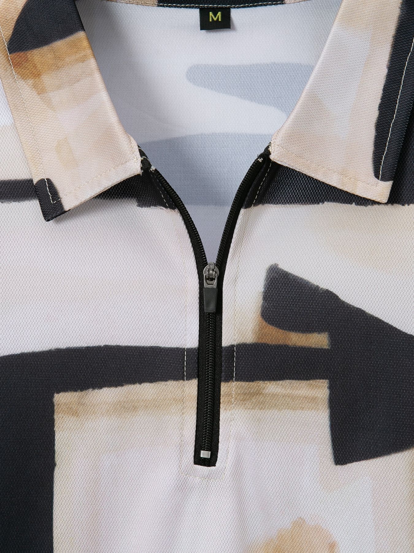 Mens 3D Digital Print Short-Sleeve Shirt - Image 2