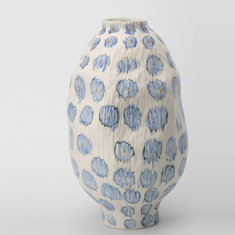 Eastern Aesthetic Vintage Ceramic Vase Handcrafted Premium Quality - Image 3