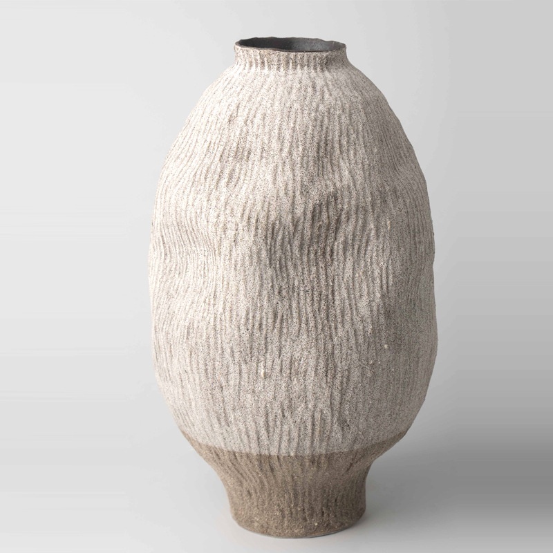 Eastern Aesthetic Vintage Ceramic Vase Handcrafted Premium Quality