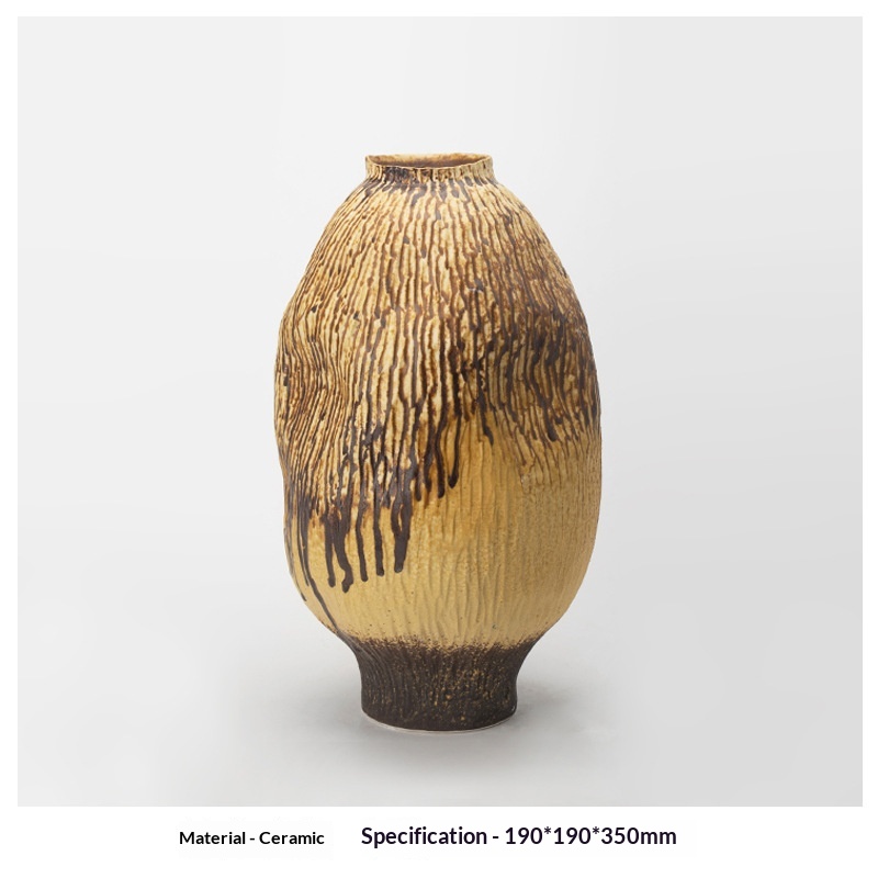 Eastern Aesthetic Vintage Ceramic Vase Handcrafted Premium Quality - Image 11