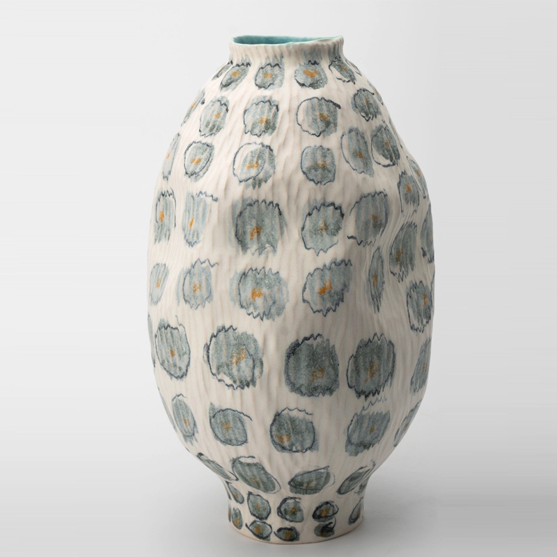 Eastern Aesthetic Vintage Ceramic Vase Handcrafted Premium Quality - Image 9