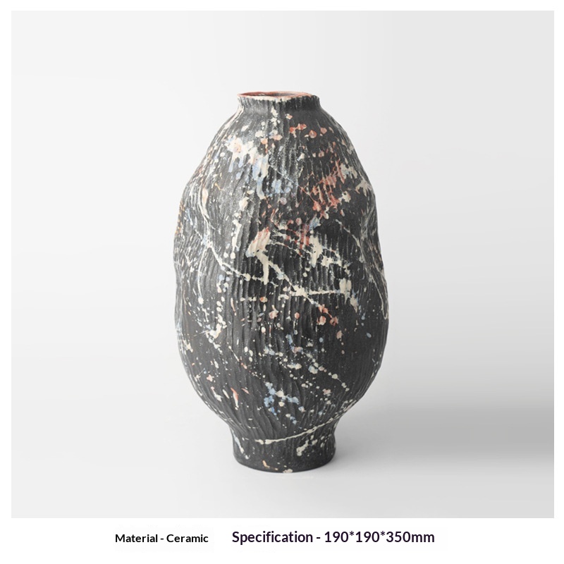 Eastern Aesthetic Vintage Ceramic Vase Handcrafted Premium Quality - Image 5