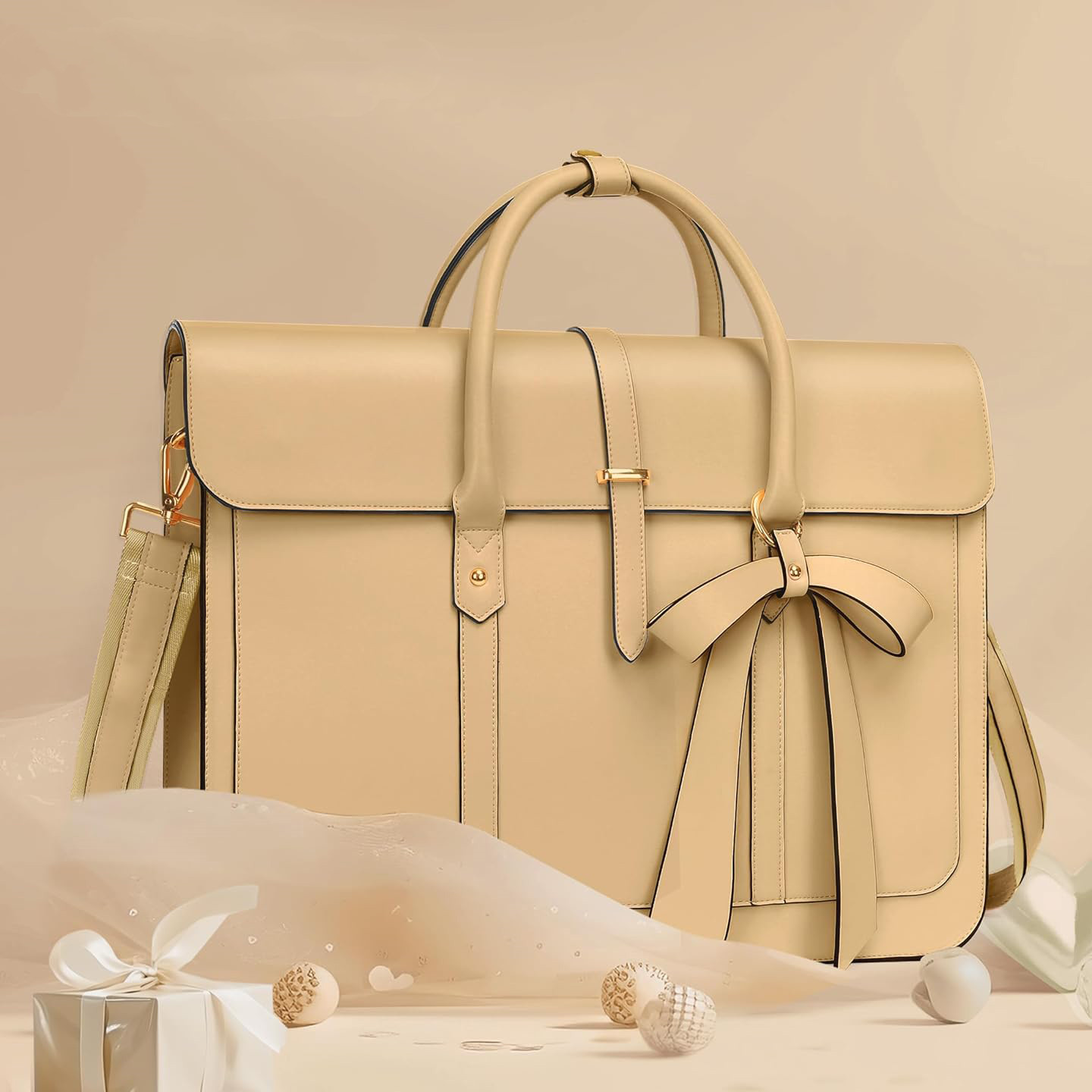 Large Capacity Tote Bag Commuter Laptop Handbag