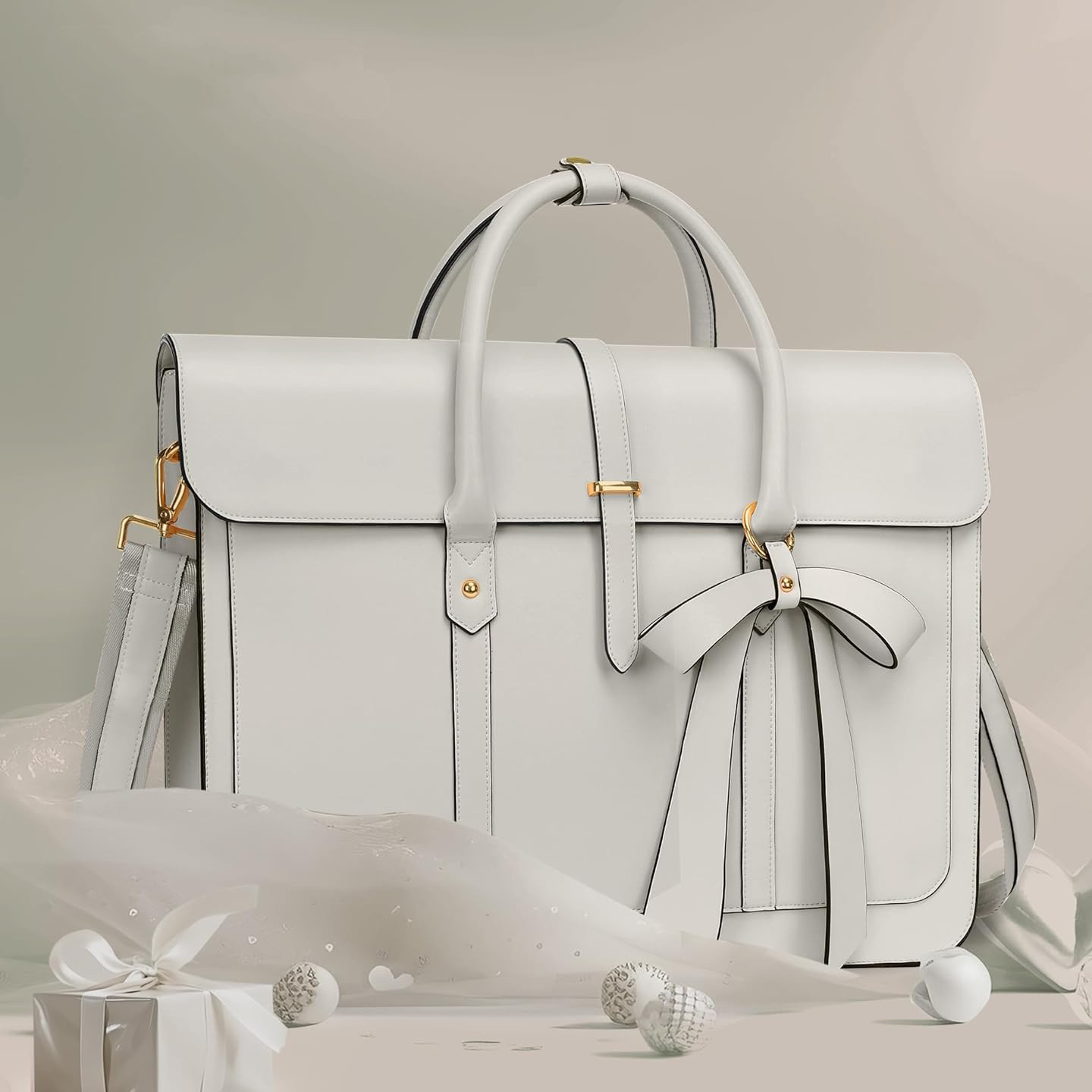 Large Capacity Tote Bag Commuter Laptop Handbag