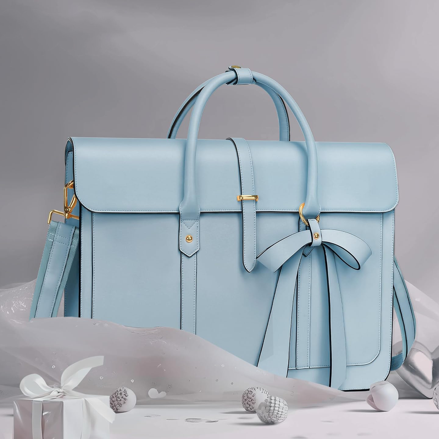 Large Capacity Tote Bag Commuter Laptop Handbag