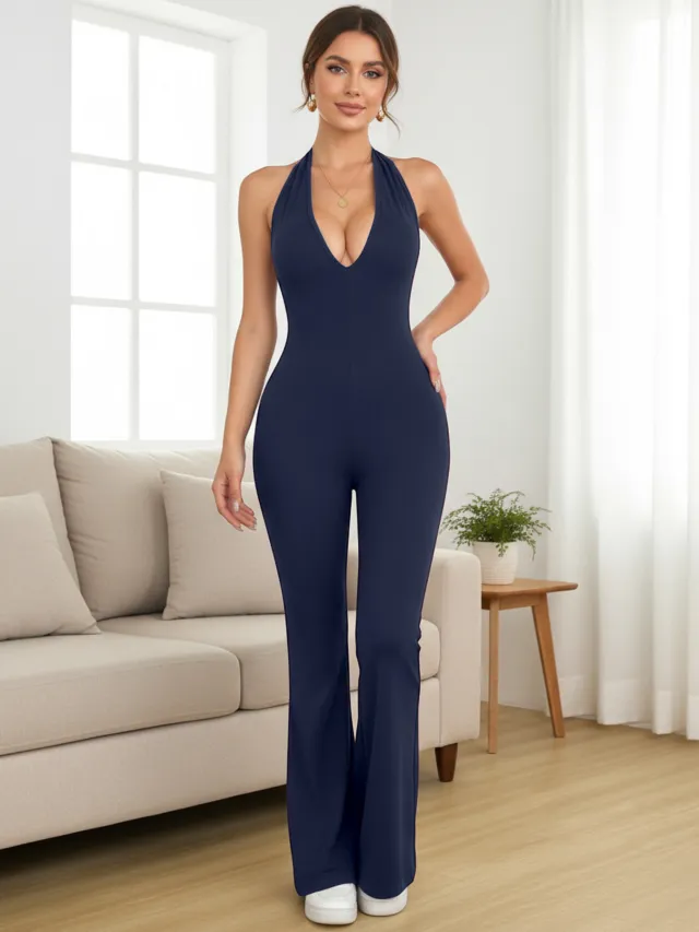 Butt lifting One piece Workout Bodysuit For Fitness Blue - Shop at LoveMi