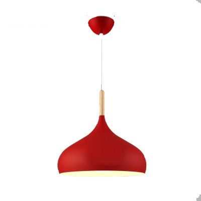 Single-head Aluminum Decorative Lighting Fixture Macaron LED Pendant Light - Image 9