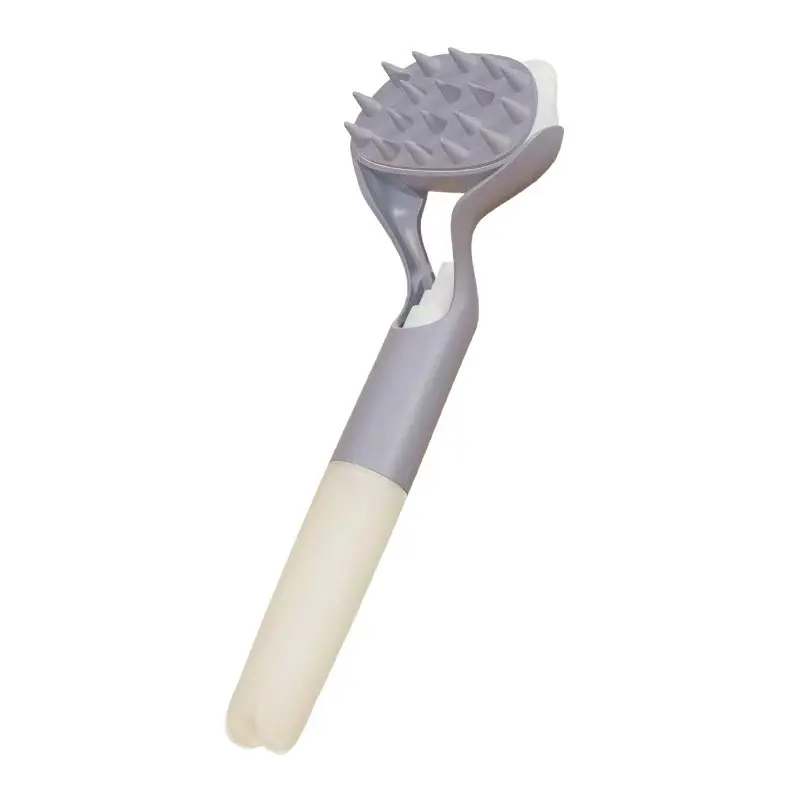 3 in 1 Pet Grooming Tool A Cleaning Brush With A Push button Design