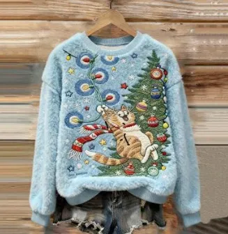 3D Digital Print Atmosphere Boosting Flannel Hoodie 1688Hyfl18 4Xl - Shop at LoveMi