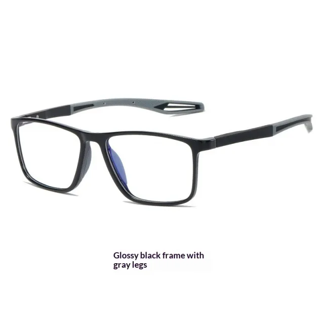 Ultra light Myopia Glasses With Anti slip Design Available With Prescription Lenses Black - Shop at LoveMi