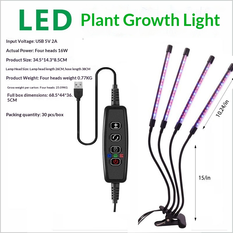 LED Grow Lights For Plants And Greenery