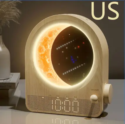 White Noise Sleep Machine With A Sophisticated Night Light For The Bedroom