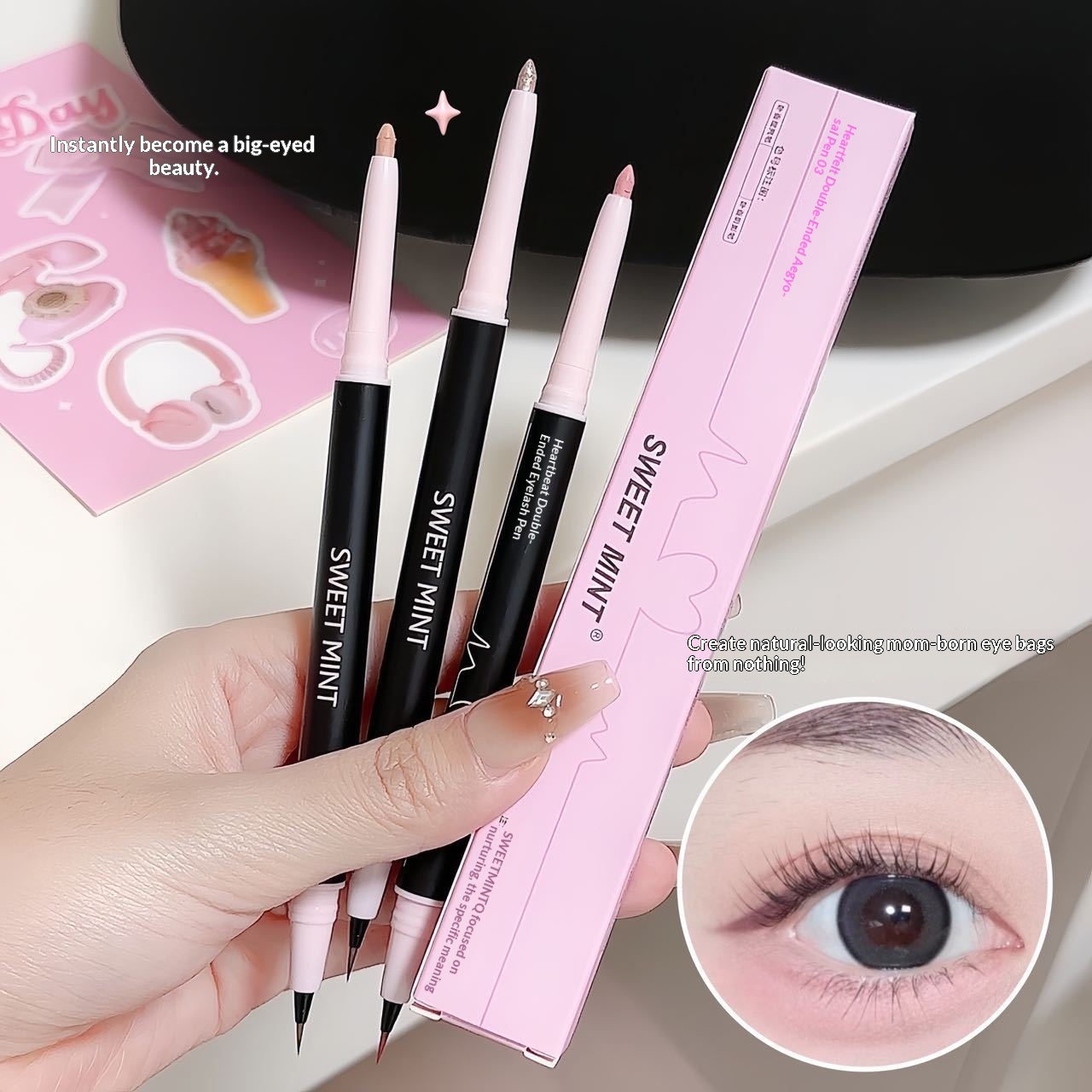 Highlighting And Contouring Pen For Defining The Under-eye Area And Creating A Sleepy Effect