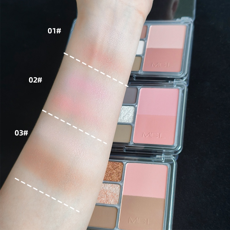 Love At First Sight All-in-One Powder Palette 12 Shades For Everyday AutumnWinter Makeup