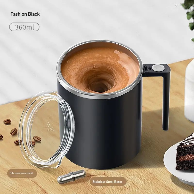 Automatic Stirring Cup Electric Rechargeable Coffee Mug