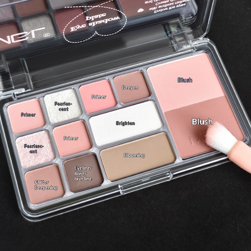 Love At First Sight All-in-One Powder Palette 12 Shades For Everyday AutumnWinter Makeup