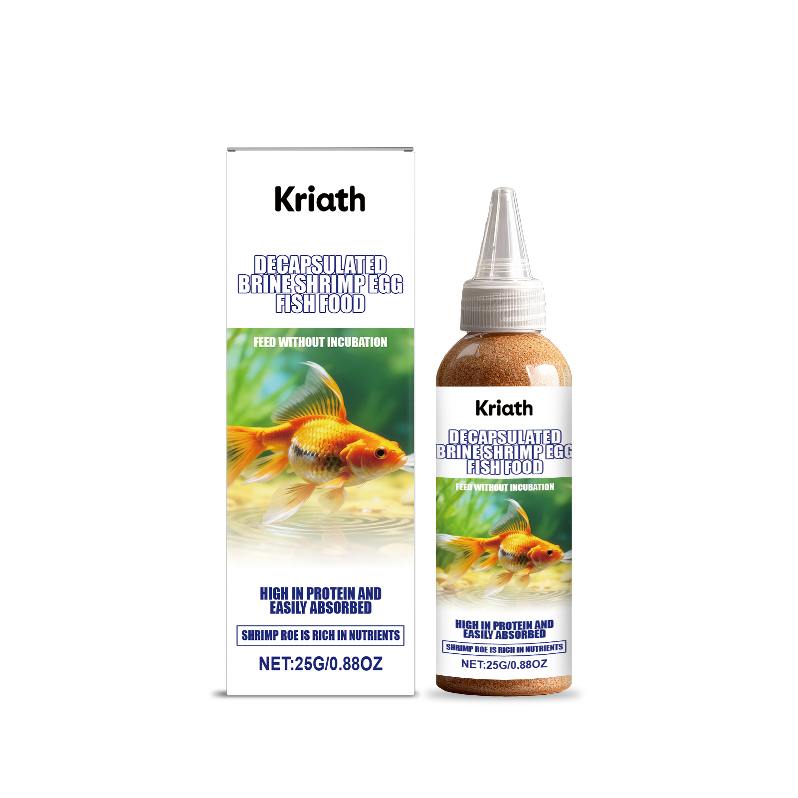 Decapsulated Brine Shrimp Egg Fish Food