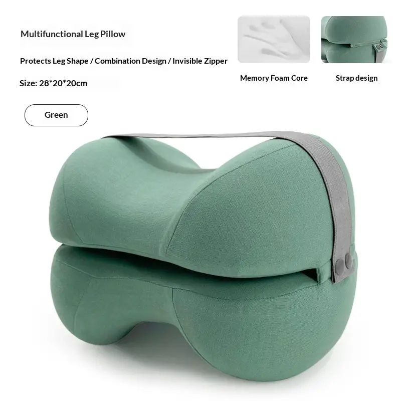 Memory Foam Leg Pillow For Sleeping To Relieve Foot Elevation