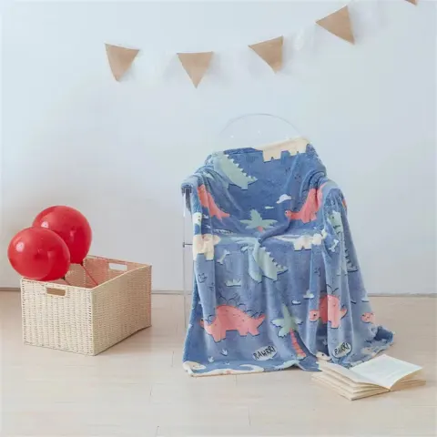 Flannel Glow-in-the-dark Blanket Soft Cozy and Warm for Naps