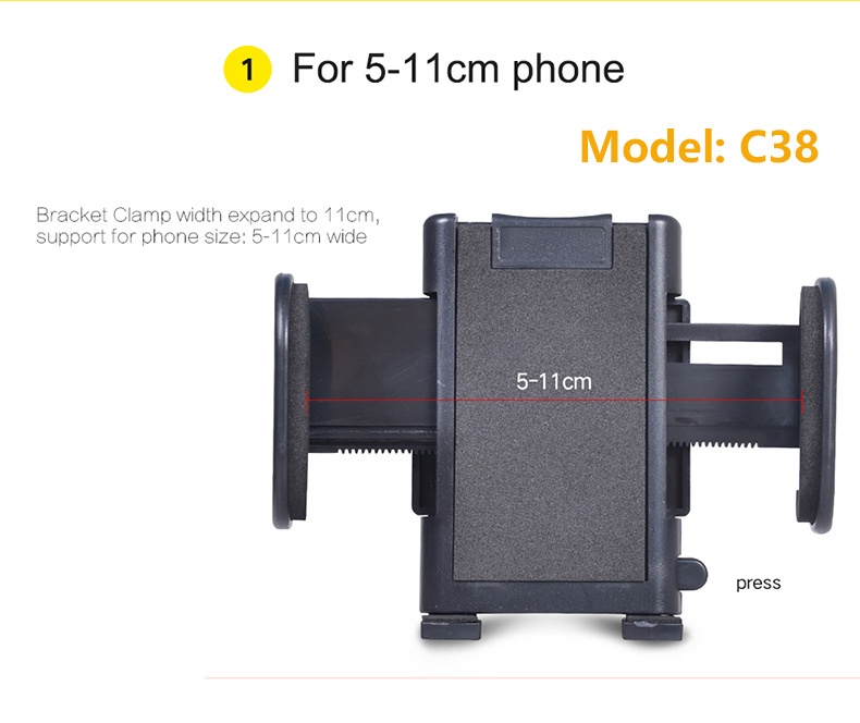 C38 Phone Holder Clip