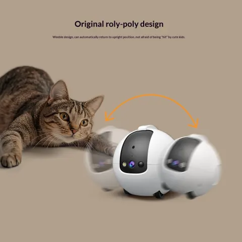 Pet AI Smart Interactive Toy and Tumbler Monitor