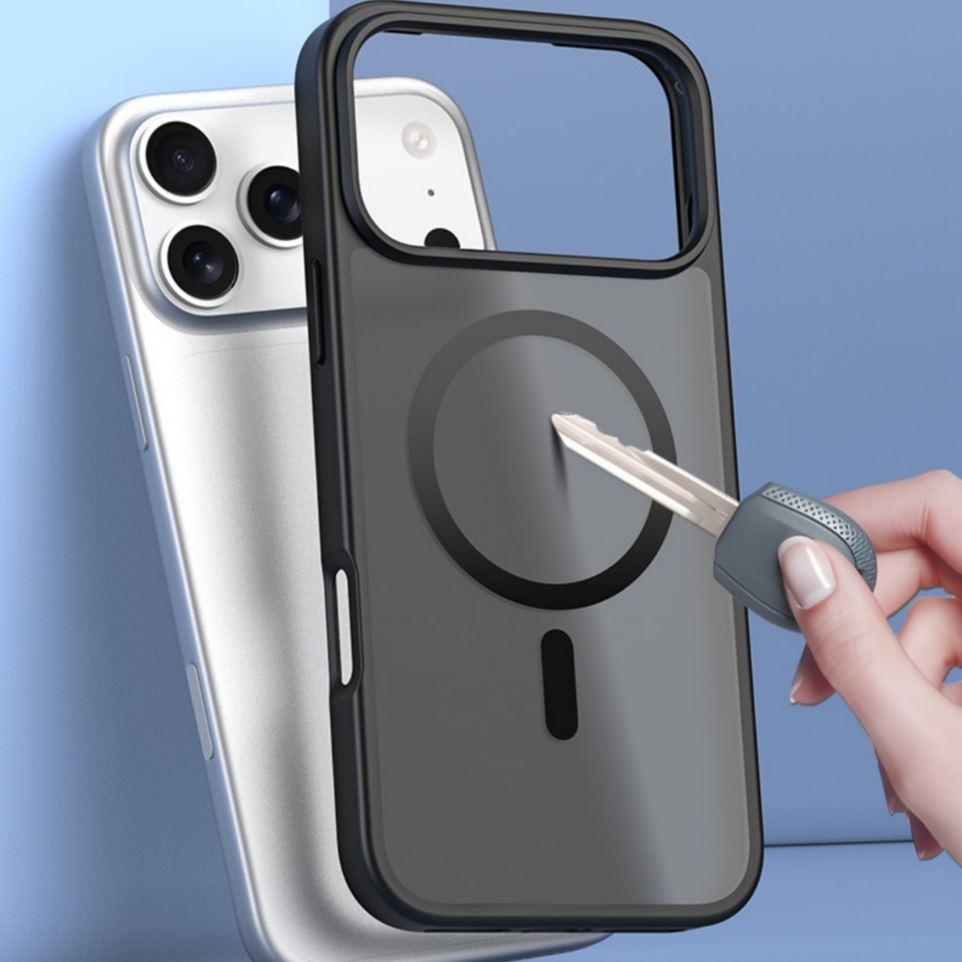 Magnetic Skin-feel Minimalist Matte Transparent Back Cover