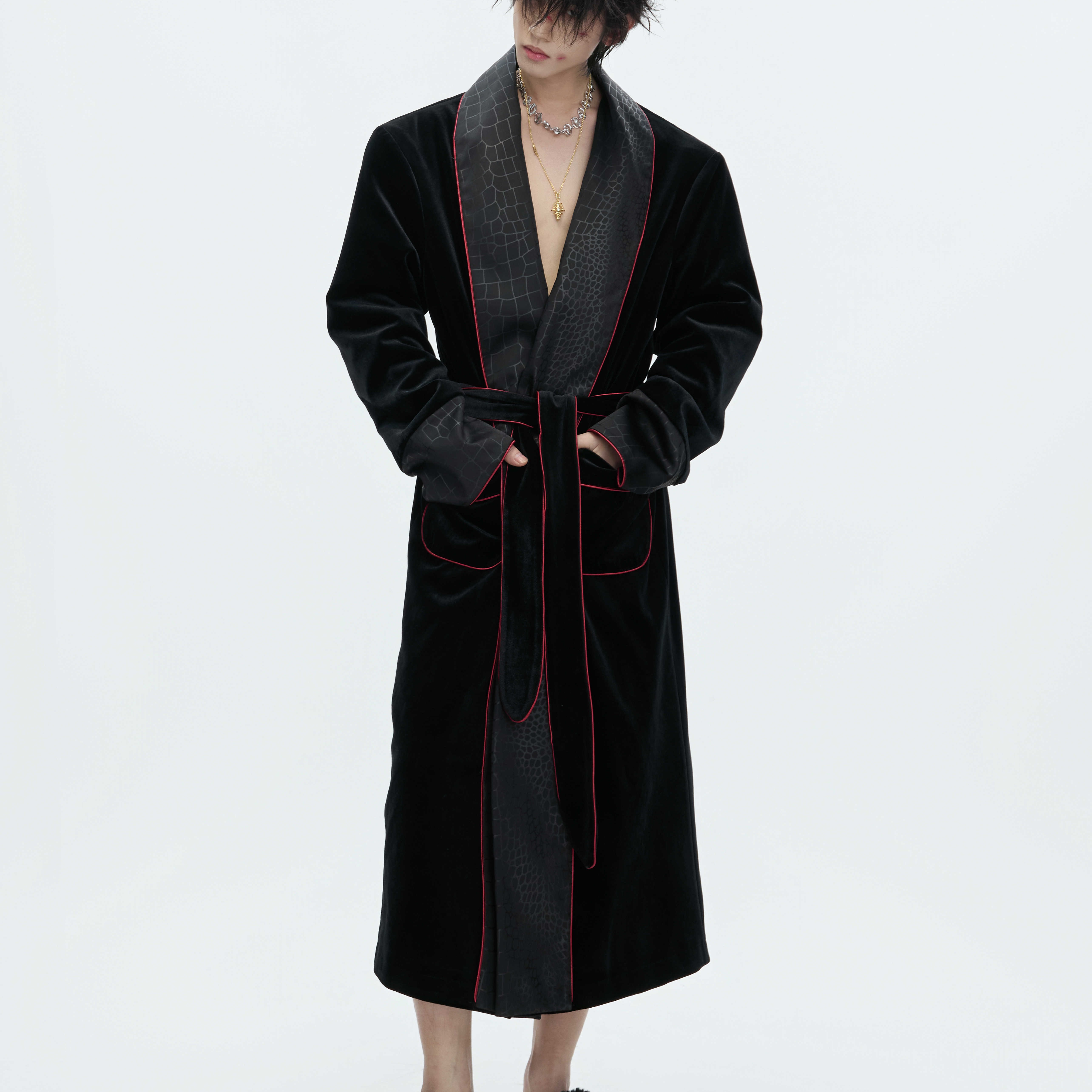 Mens Fleece-Lined Thermal Pajamas And Loungewear