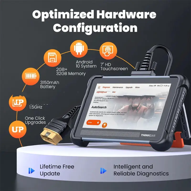 Thinkscan 672 Full-System Diagnostic Tool With 28 Reset Functions