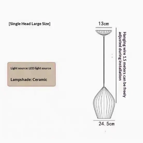Sleek Textured And Creative Design Indoor Pendant