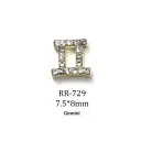 Creative 3D Twelve Zodiac Sign Nail Art Accessories view 7