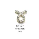 Creative 3D Twelve Zodiac Sign Nail Art Accessories view 21
