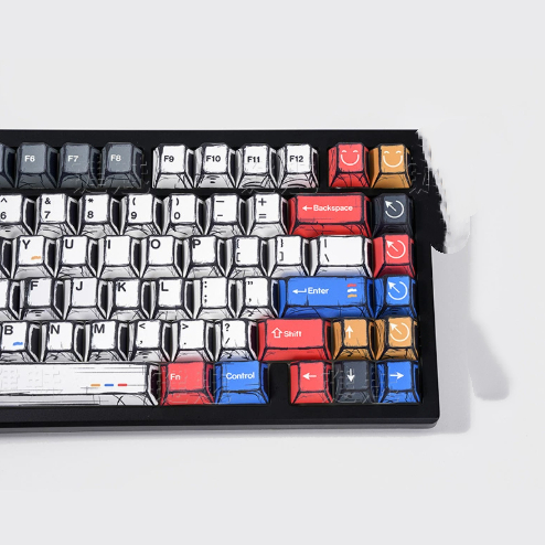 Classic mix Light Anime-inspired Keycaps 4