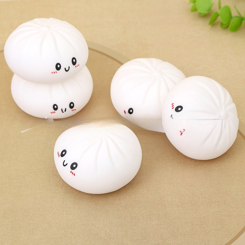 Adorable Lifelike Char Siu Baosoft Cute Food Toys